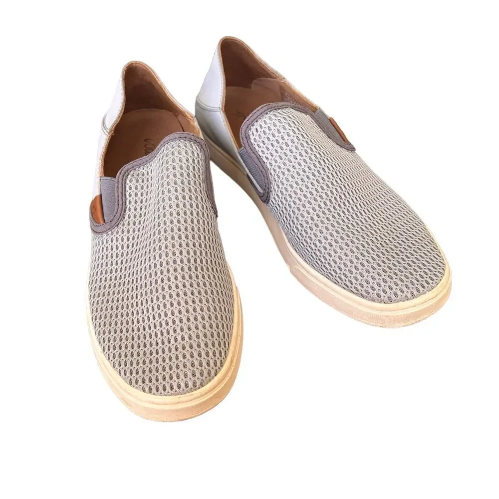 Olukai Pehuea Slip On Convertible Sneaker Gray Size 8 womens - Picture 3 of 7